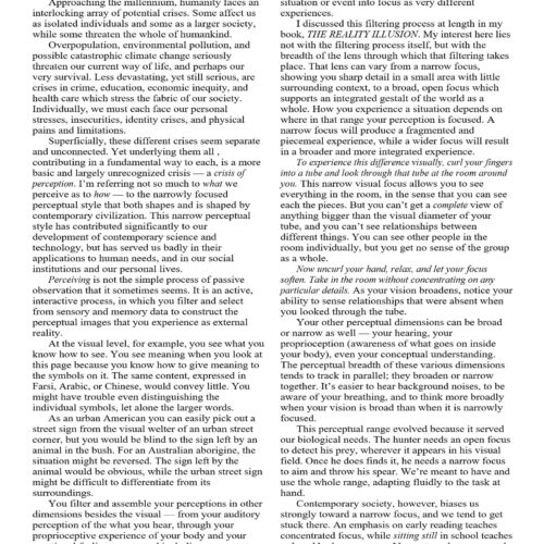 Strauch,A crisis of perception - Imagen 1