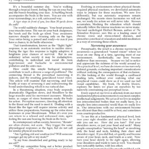 Strauch,Biological reaction to stress