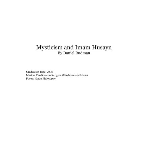 Sufi Mysticism,Imam Husayn - Imagen 1