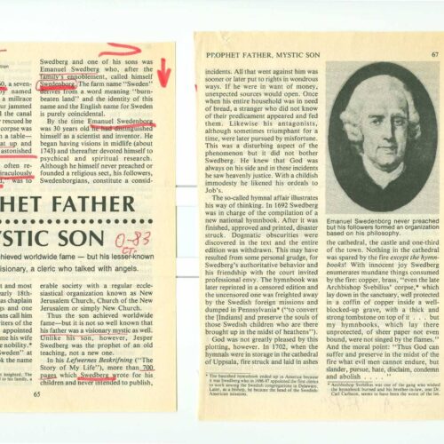 Swedenborg,Emanuel,Contact E.T. 1660 - Imagen 1