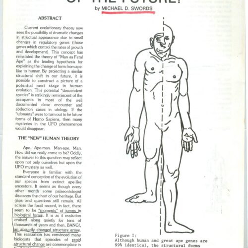 Swords,Michael D.,Ufonauts,homo sapiens of the future - Imagen 1