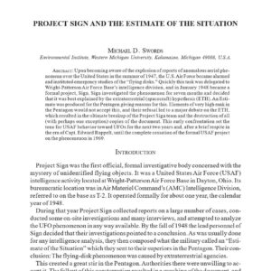 Swords,Project Sign,Estimate of the Situation