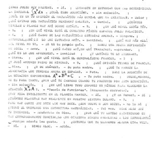 Tabla Ouija , Dialogos
