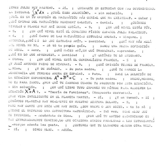 Tabla Ouija , Dialogos - Imagen 1