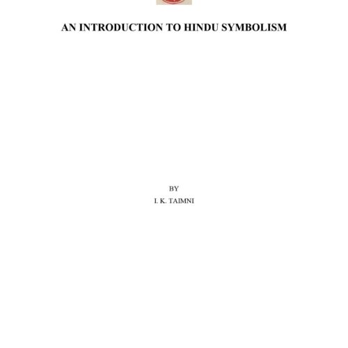 Taimni,I.K.,Introduction to Hindu symbolism - Imagen 1