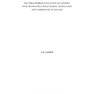 Taimni,The Science of Yoga
