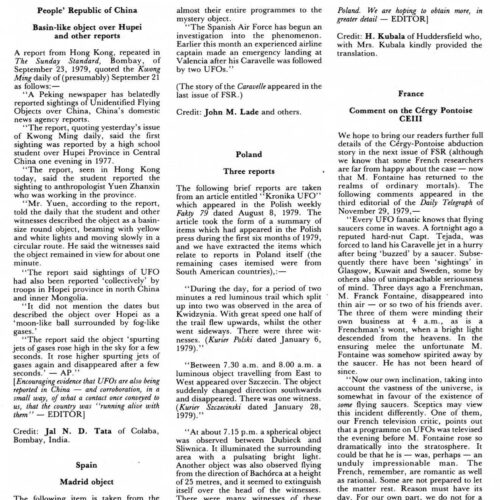 Tata,UFOs 1979,China,FSR79V25N6 - Imagen 1