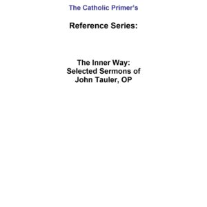 Tauler,Johannes,The inner way