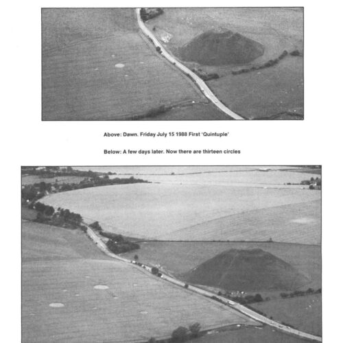 Taylor,Crop Circles 1988,Silbury,England,FSR89V34N3 - Imagen 1