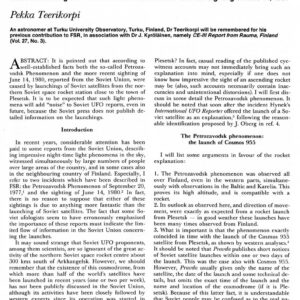Teerikorpi,UFOs 1980,Russia,FSR82V27N6