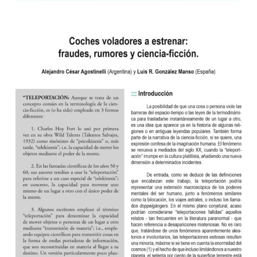 Teleportaciones,Agostinelli-Gonzalez - Imagen 1