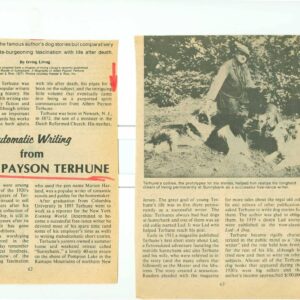 Terhune,Automatic Writing