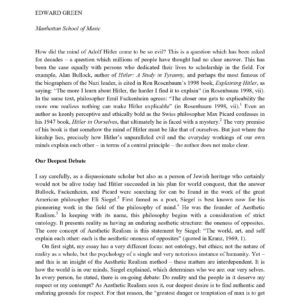 The mind of Adolf Hitler,Edward Green