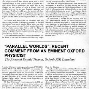 Thomas,Parallel Worlds,FSR1987V32N5