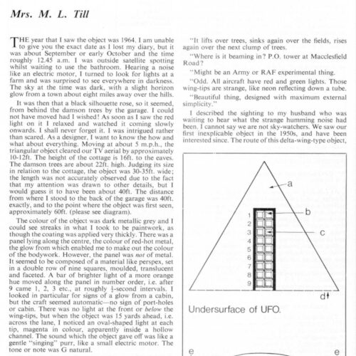 Till,UFO 1964,England,FSR-CH 1972 N 10 - Imagen 1