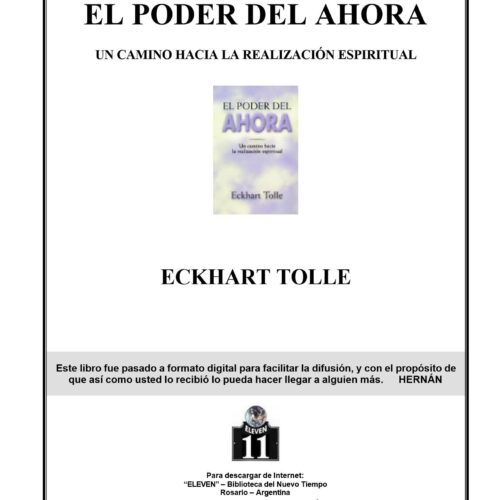 Tolle,Eckhart,El Poder del Ahora - Imagen 1