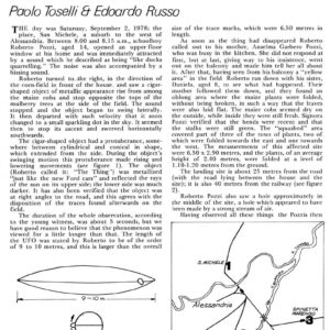Toselli-Russo,Landings 1978,Italy,FSR79V24N5