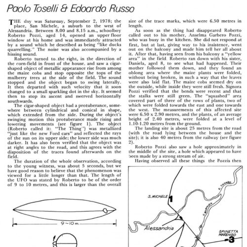 Toselli-Russo,Landings 1978,Italy,FSR79V24N5 - Imagen 1