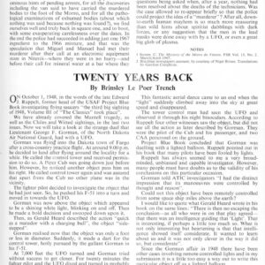 Trench,Gorman Plane 1948 Accident,FSR68V14N4