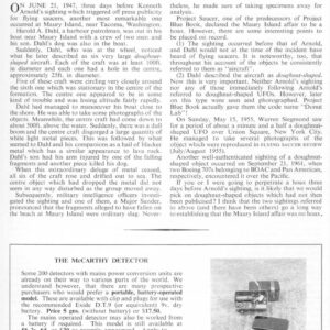 Trench,UFO 1947,June 21,Maury Island,FSR67V13N4