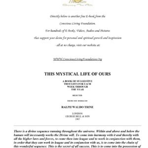 Trine,This mystical life of ours