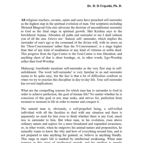 Tripathi,Surrender to God - Imagen 1