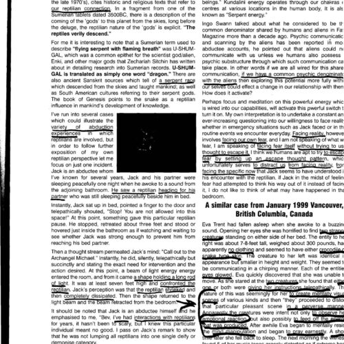 Trout,Alien Reptilians-Human Relationships,FSR2008V53N1 - Imagen 1