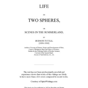 Tuttle,Summerland in Two Spheres