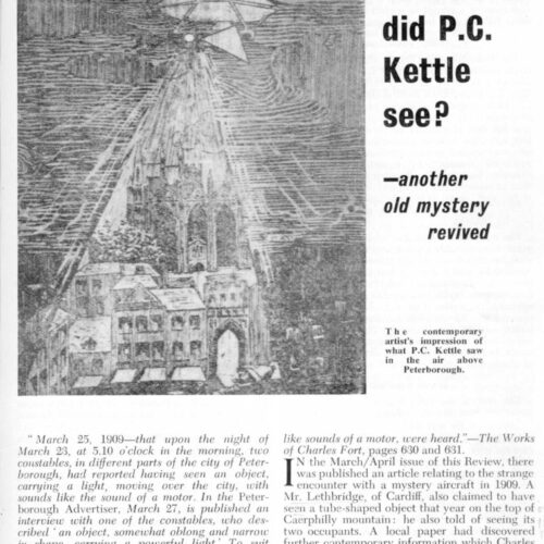 UFO 1909,England,FSR1960V6N4 - Imagen 1