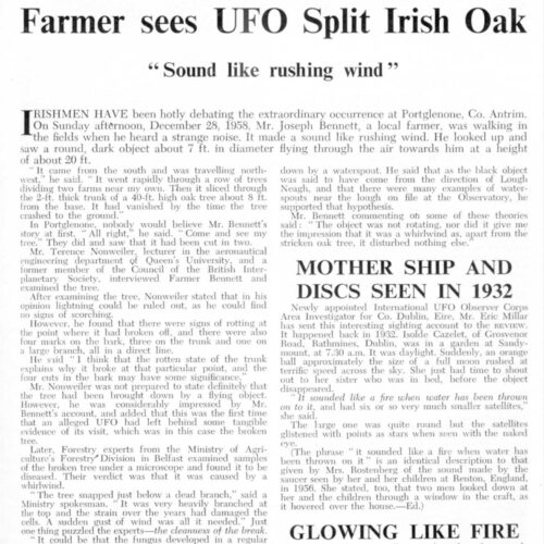 UFO 1932,Dublin,Ireland,FSR59V5N2 - Imagen 1