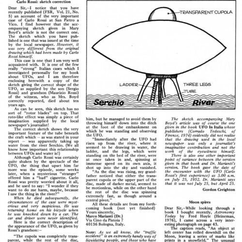 UFO 1952 taking water from river,Italy,FSR77V23N1 - Imagen 1