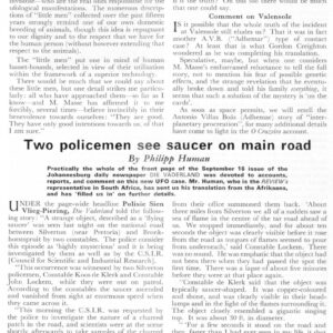 UFO 1965,South Africa,FSR65V11N6