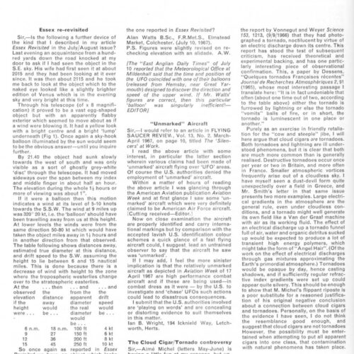 UFO Clouds and Tornados,FSR67V13N5 - Imagen 1
