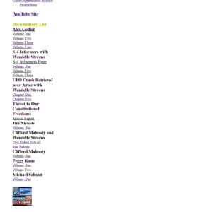 UFO Contactee Books Catalogue(Wendelle C.Stevens List)