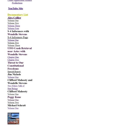 UFO Contactee Books Catalogue(Wendelle C.Stevens List) - Imagen 1