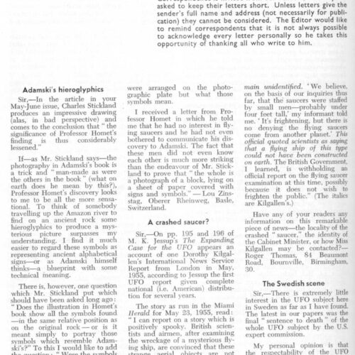 UFO Crash 1955,England,FSR 1962V8N4 - Imagen 1