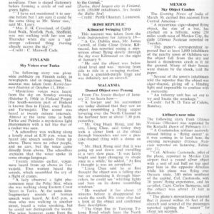UFO Crash 1967,Mexico,FSR67V13N3