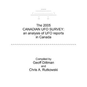 UFO Reports 2005,Canada