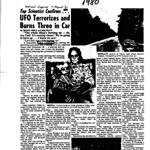 UFO Sighting 1980,Texas,25 helicopters-1 - Imagen 1