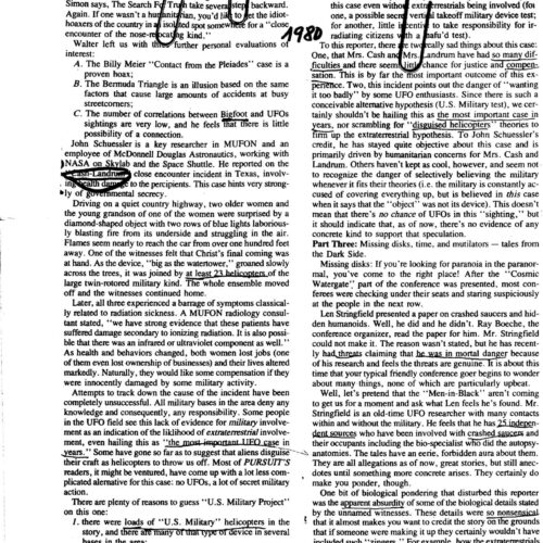 UFO Sighting 1980,Texas,25 helicopters-2 - Imagen 1
