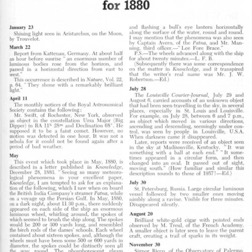 UFOs 1880,FSR 1957,V3N3 - Imagen 1