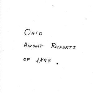 UFOs 1896-97,Airship-3