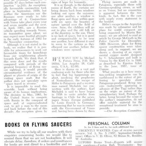 UFOs 1959,Papua,FSR1961V7N5 - Imagen 1