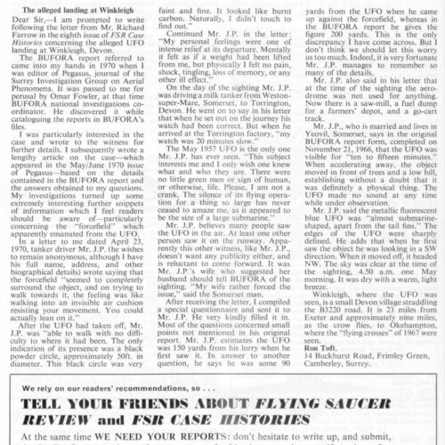 UFOs 1972,uranium deposits,Argentina,FSR-CH 1973 N 13 - Imagen 1
