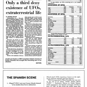 UFOs 1979,Canary Islands,FSR88V33N1