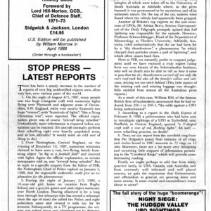 UFOs 1987-88,Britain,FSR1988V33N1