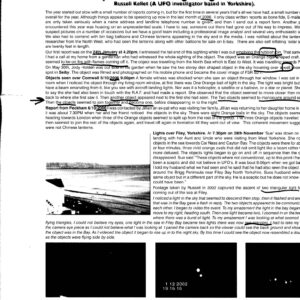 UFOs and Other Dimensions