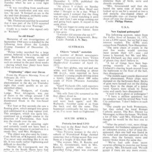 UFOs attack motorists,1971,Perth,FSR71V17N3