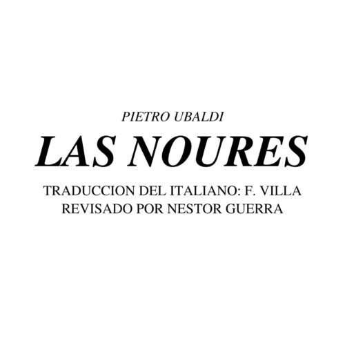 Ubaldi,Pietro,Las Noures - Imagen 1