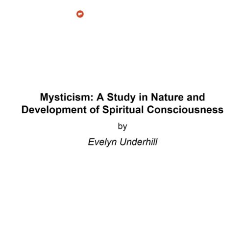 Underhill,Evelyn,Mysticism - Imagen 1
